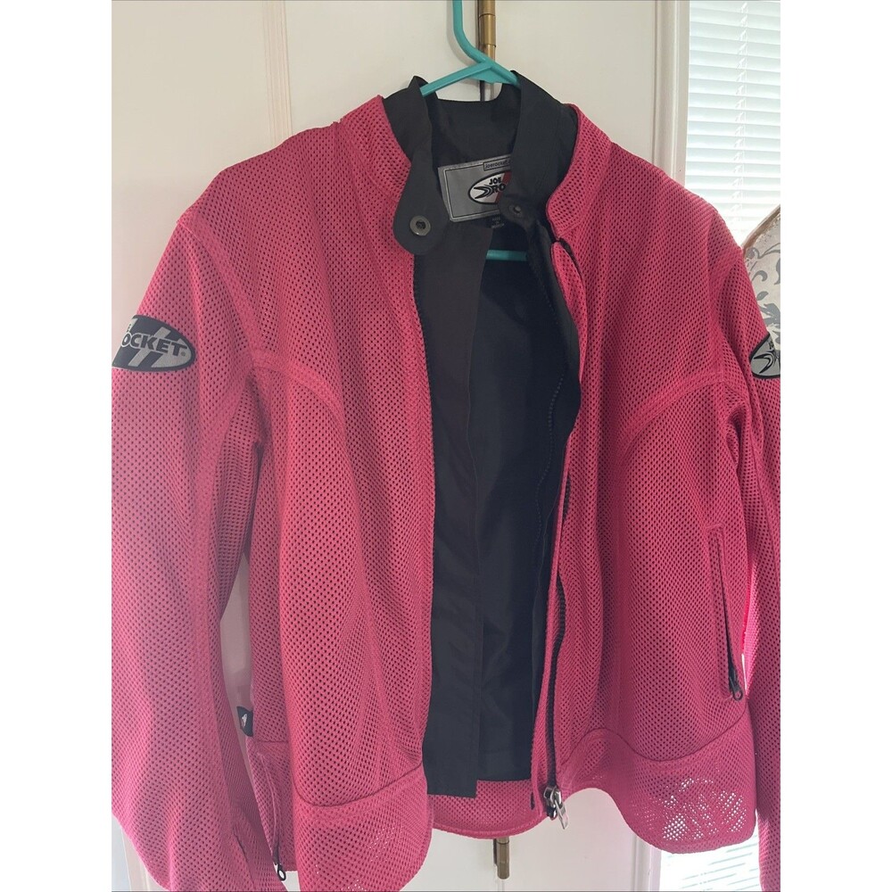 Joe Rocket Cleo Mesh Motorcycle Jacket - Women Large Hot Pink Super Quality